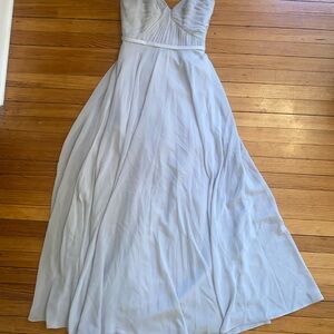 Light Gray Bridesmaid Dress
